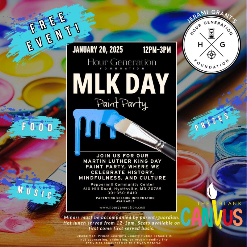 MLK Day Paint Party 2025